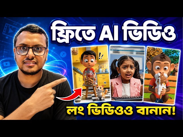 Best FREE AI Video Generator | AI Video তৈরির সম্পূর্ণ বাংলা টিউটোরিয়াল
