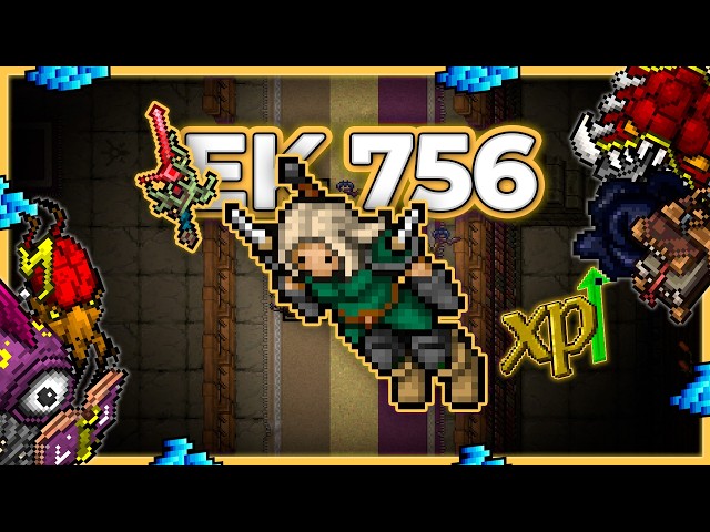 EK 756 Hunt x4 Library Fire 11.6kk/h Raw + 5.6kk Profit - Tibia Hunt [15.25]