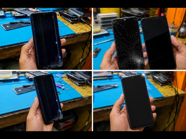 Realme Screen Broken Screen Replacement & Repair Guide - Realme Destroyed Phone Restoration