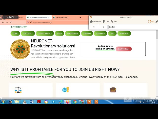 $NCH token of Neuronet Exchange listing on Binance