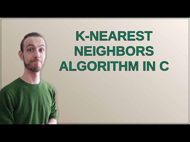 Codereview: k-Nearest Neighbors algorithm in C