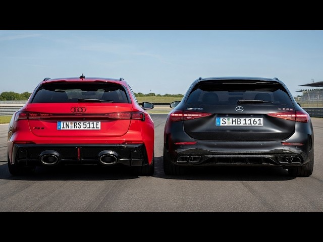 2027 Audi RS 5 Avant vs Mercedes-AMG C 63 S E Performance Estate ⚡🔥🏁