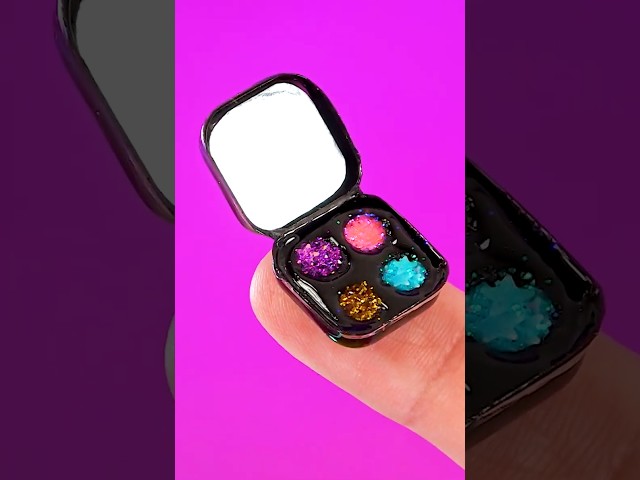 DIY Doll Makeup ~ Mini Eyeshadows