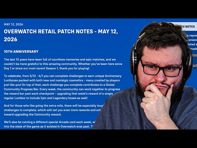 Overwatch Season 2 Midseason Patch Notes Are HERE!!!!
