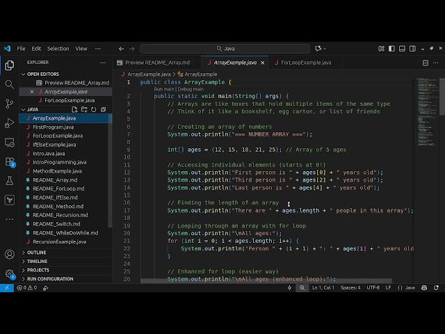 15 Arrays And Enhanced For Loops