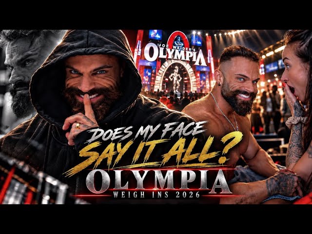 Does My Face Say It All? | Mr. Olympia Weigh-In Day 2026
