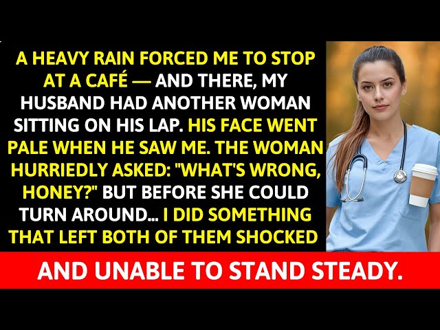 I Caught A Woman Sitting On My Husband's Lap In A Café — His Face Went Pale When He Saw Me