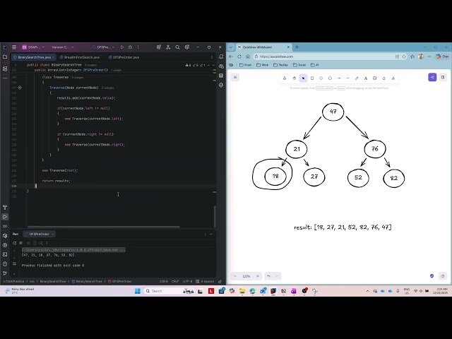 Depth First Search - Post Order
