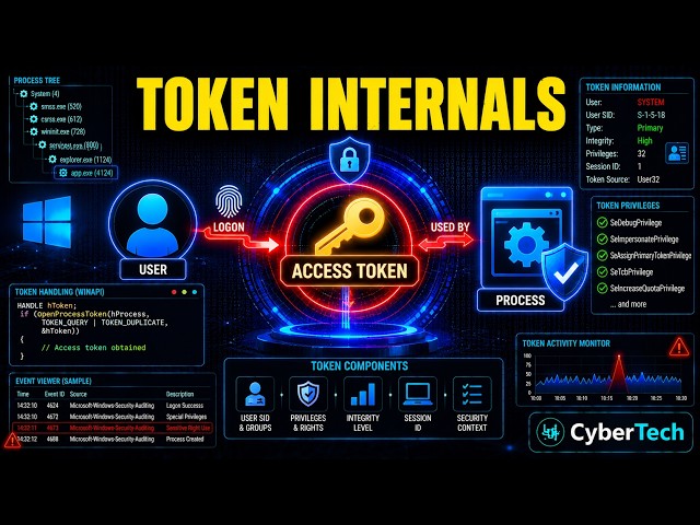 How Windows Access Tokens Work Internally
