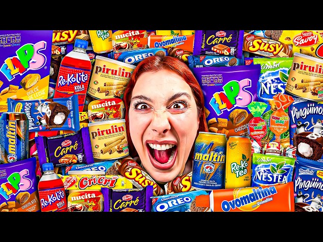 I try VENEZUELAN SWEETS for the first time 🇻🇪🇦🇷