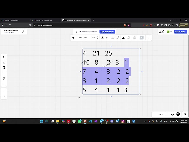 Problem G | Time complexity Sheet Upsolve