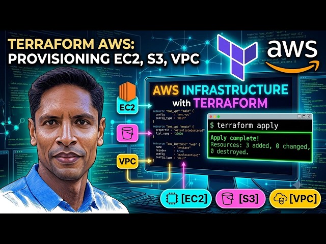 Terraform AWS: Build EC2 S3 and VPC in Minutes