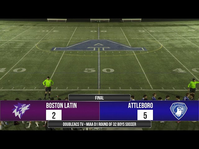 Boys Soccer: Boston Latin vs Attleboro 11-04-2025