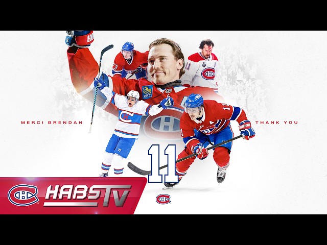 Thank you, Brendan | BEST BRENDAN GALLAGHER MOMENTS WITH THE HABS