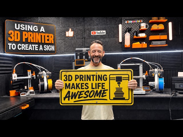 Its this easy to create a 3D Printed Sign