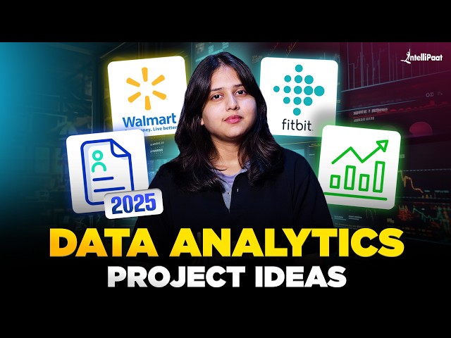 5 MUST DO Data Analytics Projects for Resume in 2025 | Projects for Data Analyst Job | Intellipaat