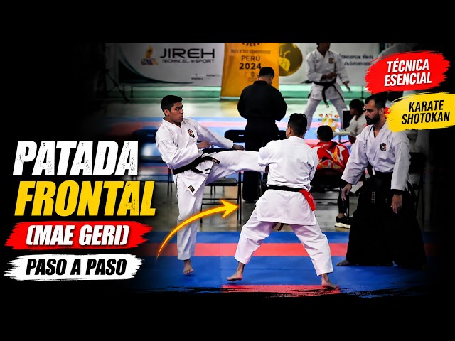 How to Do the Mae Geri Front Kick in Shotokan Karate Step by Step