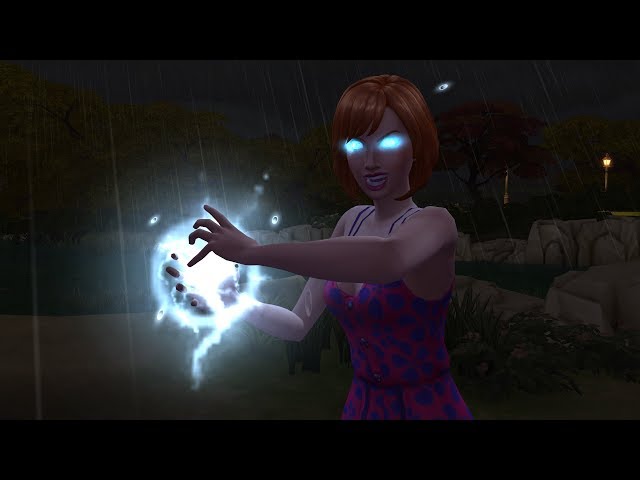 The Sims 4 Seasons: Hypercharged Sim (Lightning Bender)
