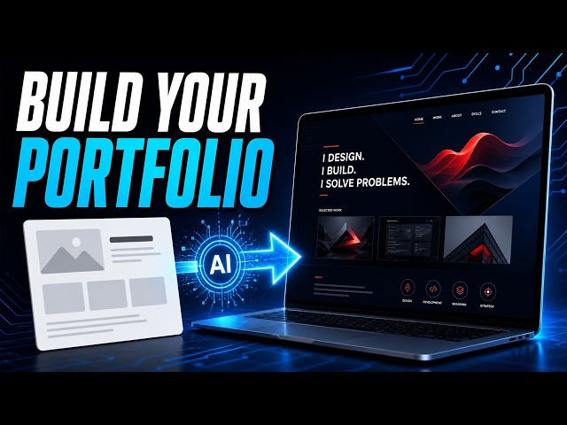 Build a Professional Portfolio Website with AI (Claude + GitHub + Netlify)