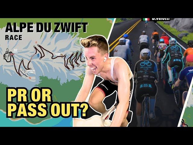 Most Brutal Zwift Race Ever?! - Alpe du Zwift | Dream Bike Race (Cat. A)