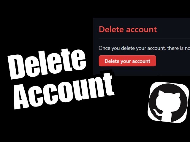 How to delete GitHub account? (Permanently!)