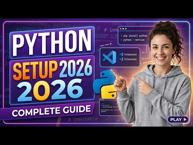 Python Environment Setup for Beginners (Complete Guide 2026)