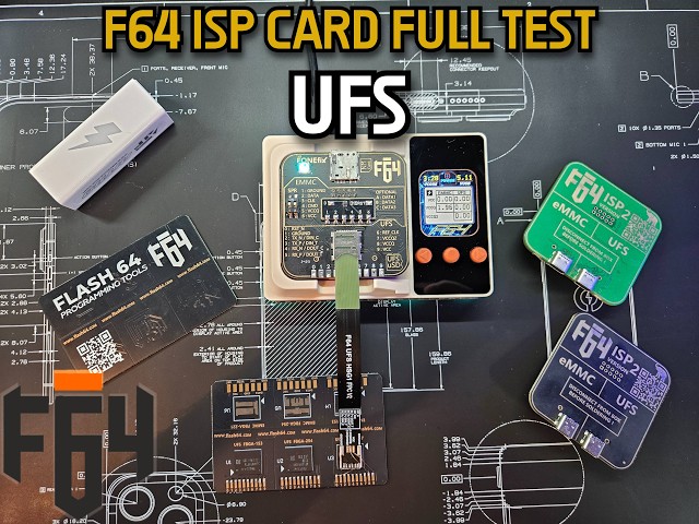 F64 ISP CARD FULL Test: UFS #f64 @thefonefix