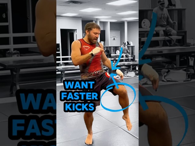 How To Kick Faster with more Accuracy (Kickboxing & Muay Thai)
