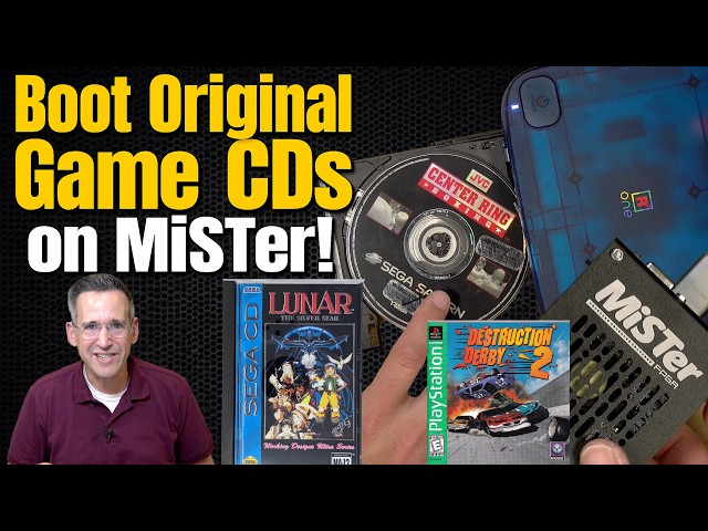 Now You Can Boot Original Game Discs with Any MiSTer!