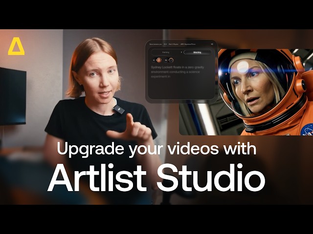 Upgrade your videos with Artlist Studio