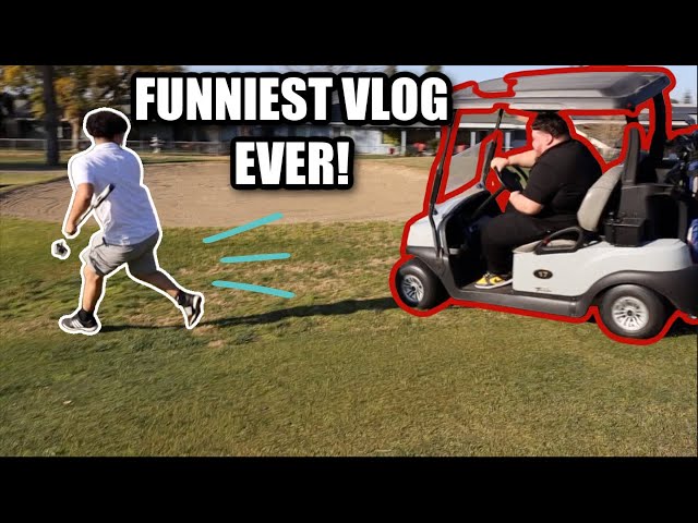 HE TRIED TO HIT ME WITH A GOLF CART!