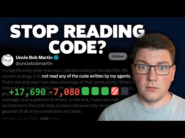 Uncle Bob Stopped Reading AI-Generated Code