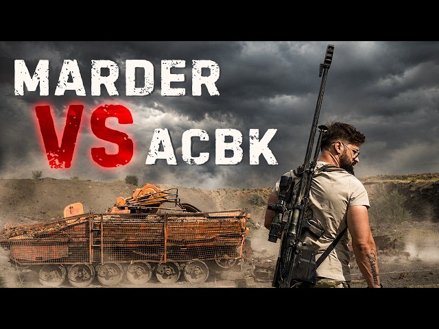 MARDER vs ASVK: Can Its Armor Stop a 12.7 mm Sniper Rifle?