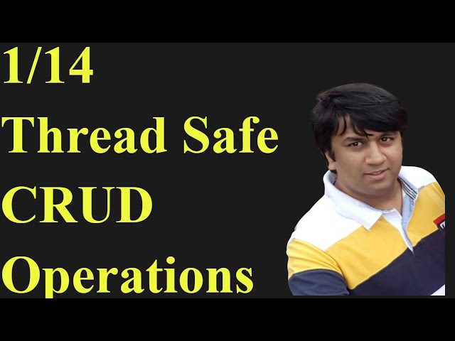 1/14 - Implement Thread Safe CRUD Operations | Posix Multithreading | C/C++ | Udemy Courses