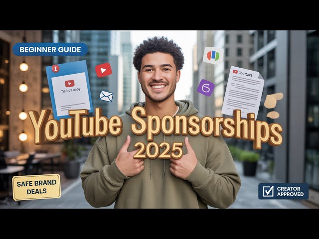 How to Handle YouTube Sponsorships in 2025 | Beginner’s Guide