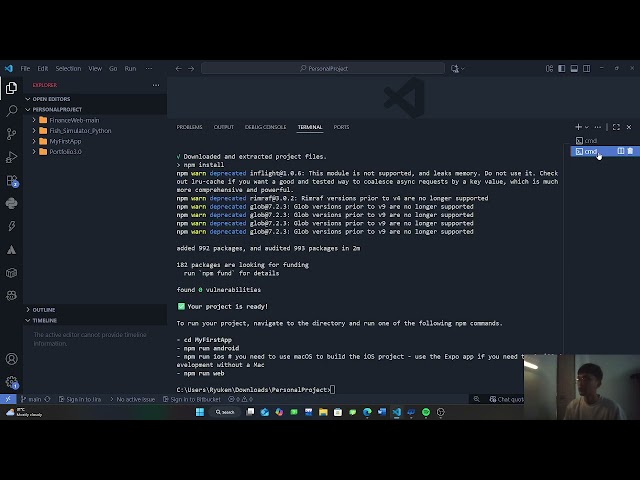 REACT NATIVE - CREATING AN APP PROJECT TUTORIAL
