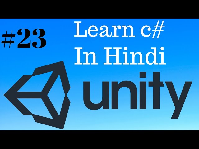 #23. Playerprefs in Unity in Hindi - How to save data in Unity