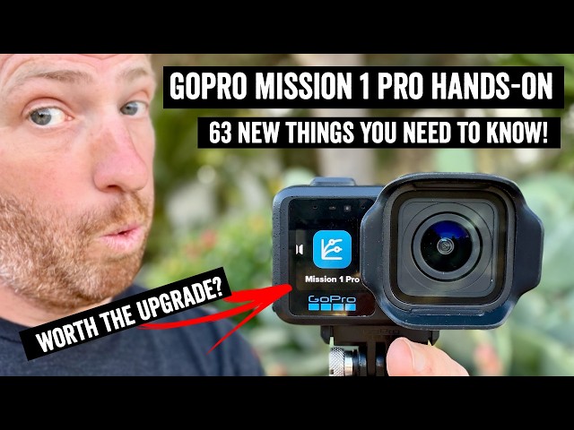 GoPro Mission 1 Pro Hands-on: 63 New Things You Need to Know!