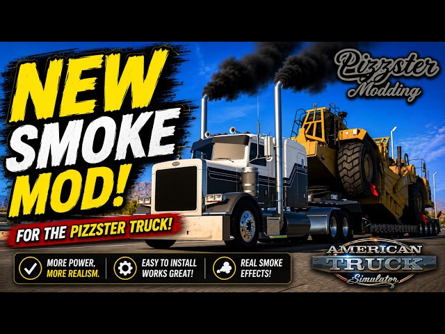 This ATS Smoke Mod Makes Trucks Look WAY More Realistic