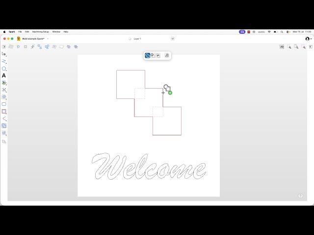 How to Weld, Subtract and Overlap Vectors | Editing Tools | Spark Tutorials