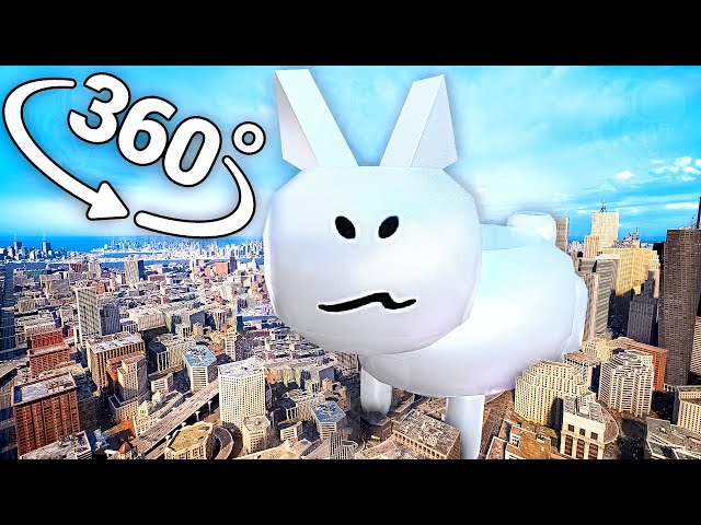 ROBLOX Gubby - City in 360° Video | VR / 8K | (gubby roblox animation)