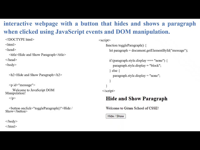 JavaScripts Programming Examples-2