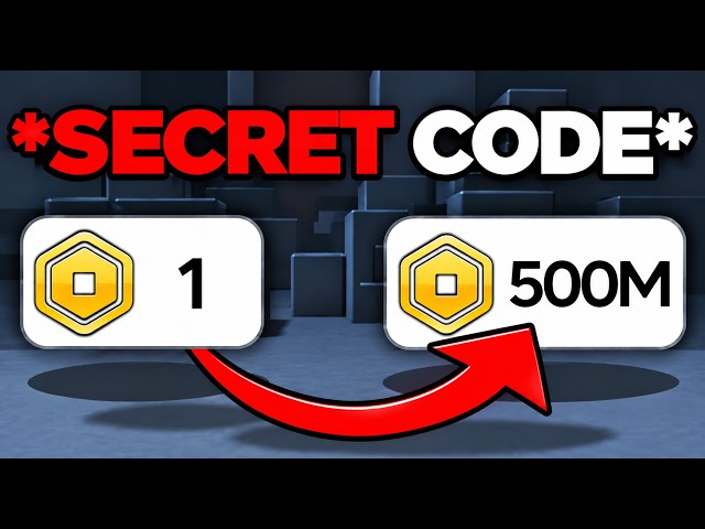 This *SECRET* promo code gives you FREE ROBUX! (Roblox 2026)