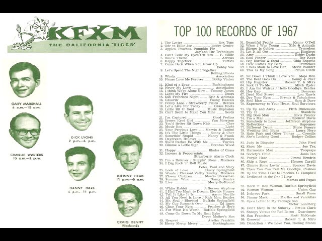 1967 Top 100 Songs