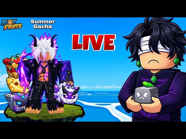 This Summer Magnet Gacha Is Scammer 🤧 - Blox Fruits Live 🔴 ROBLOX