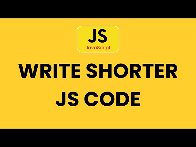 JavaScript Ternary Operator Tutorial | If Else Shortcut