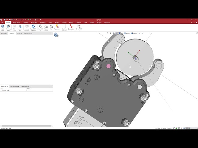 Use Machine Tool Builder to create a steady rest for programming in ESPRIT