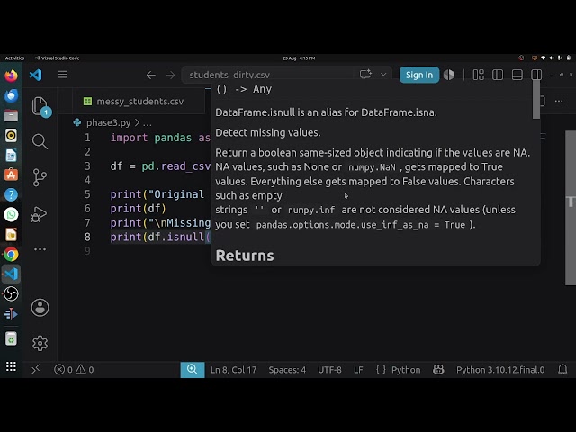 Real Data Is Messy — Here's How I Cleaned It in Python