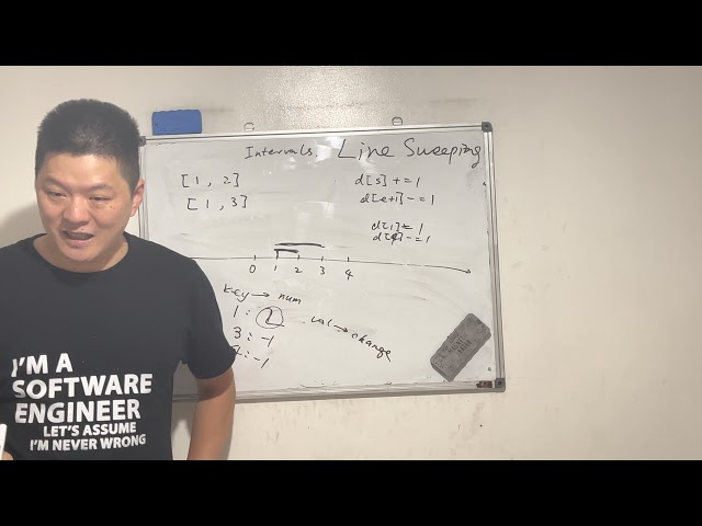 Day 282 - Teaching Kids Programming - Line Sweeping to Compute the Most Frequent Number in Intervals