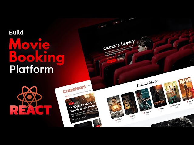 Build a MERN Stack Movie Booking Website | Full-Stack Major Project (2026)